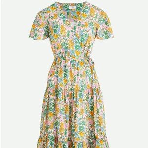 Jcrew - Liberty faux wrap floral dress